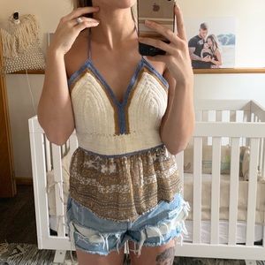 NWOT crochet halter